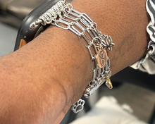 Load image into Gallery viewer, Paper Clip Chain Band for Apple Watch