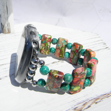 Load image into Gallery viewer, Variscite Sea Sediment Bright-Watch Band for Apple
