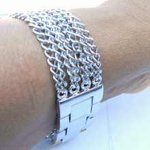 Load image into Gallery viewer, Stainless Steel - Chain Bracelet Band - Watchband for Apple