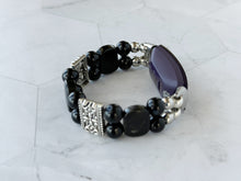 Load image into Gallery viewer, Black Onyx Watch Band for FitBit Inspire 3