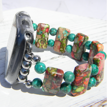 Load image into Gallery viewer, Variscite Sea Sediment Bright-Watch Band for Apple