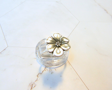 Load image into Gallery viewer, Silver Flower Ring, Wire Wrapped Sterling Silver Ring