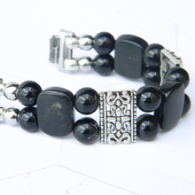 Load image into Gallery viewer, Black Onyx Watch Band for FitBit Inspire 3