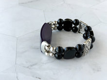 Load image into Gallery viewer, Black Onyx Watch Band for FitBit Inspire 3