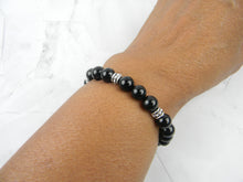Load image into Gallery viewer, Black Onyx Stretch Bracelet