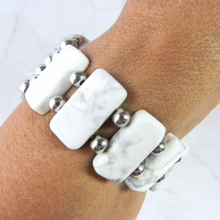 Load image into Gallery viewer, Matte Howlite Smartwatch Band for Apple