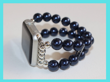 Load image into Gallery viewer, Watch Band for Apple Watch, Blue Pearl