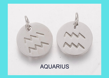Load image into Gallery viewer, Charm - Zodiac - AQUARIUS