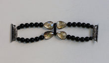 Load image into Gallery viewer, Black Onyx and Tear Drops Watch Band for Apple Watch