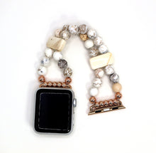 Load image into Gallery viewer, White Magnesite Bracelet Watch Band for Apple Watch