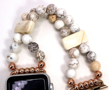 Load image into Gallery viewer, White Magnesite Bracelet Watch Band for Apple Watch