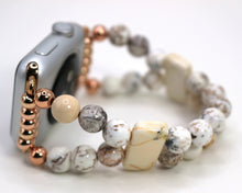 Load image into Gallery viewer, White Magnesite Bracelet Watch Band for Apple Watch