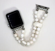 Load image into Gallery viewer, White Magnesite Bracelet Watch Band for Apple Watch