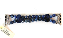 Load image into Gallery viewer, Dumortierite Gemstone Bracelet Watch Band for Apple Watch