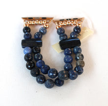Load image into Gallery viewer, Dumortierite Gemstone Bracelet Watch Band for Apple Watch