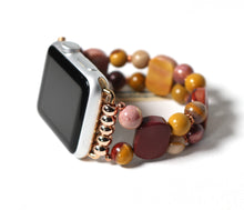 Load image into Gallery viewer, Mookaite Jasper Watch Band for Apple Watch