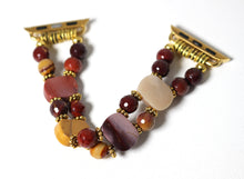 Load image into Gallery viewer, Mookaite Jasper Watch Band for Apple Watch