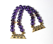 Load image into Gallery viewer, Watch Band for Apple Watch, Purple Pearl and Crystals