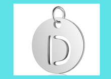 Load image into Gallery viewer, Charm - Initial - D