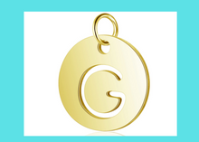 Load image into Gallery viewer, Charm - Initial - G