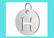Load image into Gallery viewer, Charm - Initial - H
