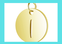 Load image into Gallery viewer, Charm - Initial - I