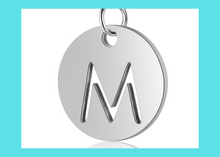 Load image into Gallery viewer, Charm - Initial - M