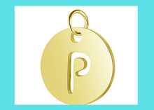 Load image into Gallery viewer, Charm - Initial - P