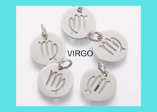 Load image into Gallery viewer, Charm - Zodiac - VIRGO