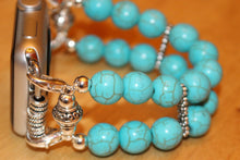 Load image into Gallery viewer, Watch Band for Apple Watch, Turquoise Howlite