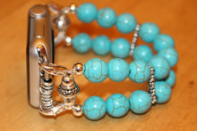 Load image into Gallery viewer, Watch Band for Apple Watch, Turquoise Howlite