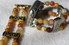 Load image into Gallery viewer, Watch Band for Apple Watch, Yellow Jade Beads