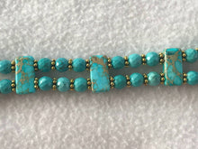 Load image into Gallery viewer, Aqua Jasper and Turquoise Watch Band for Apple Watch