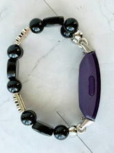 Load image into Gallery viewer, Black Onyx Watch Band for FitBit Inspire 3
