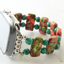 Load image into Gallery viewer, Variscite Sea Sediment Bright-Watch Band for Apple
