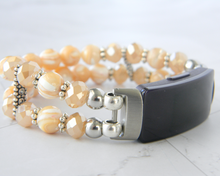 Load image into Gallery viewer, Golden Mother of Pearl Watch Band for FitBit Inspire 3
