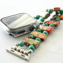 Load image into Gallery viewer, Variscite Sea Sediment Bright-Watch Band for Apple
