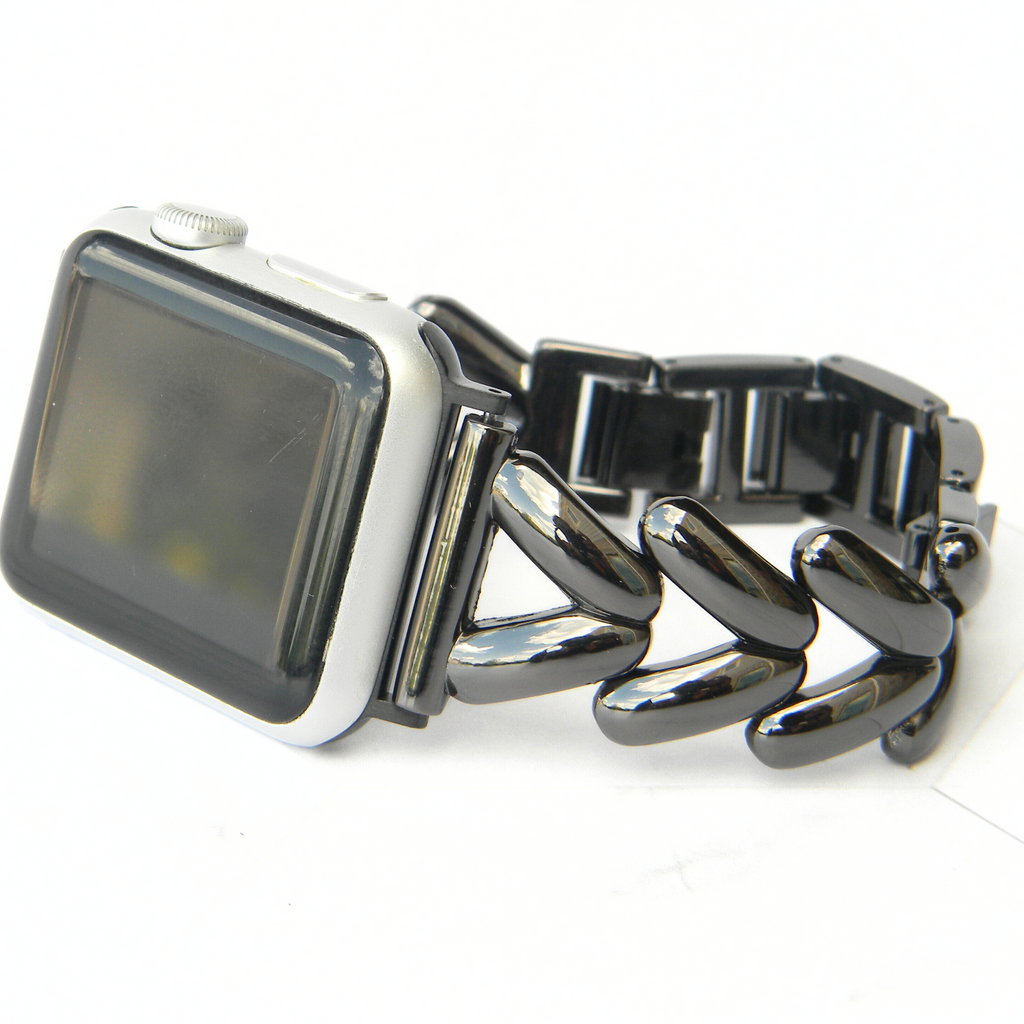 Stainless Steel - V Band - Watchband for Apple Watch