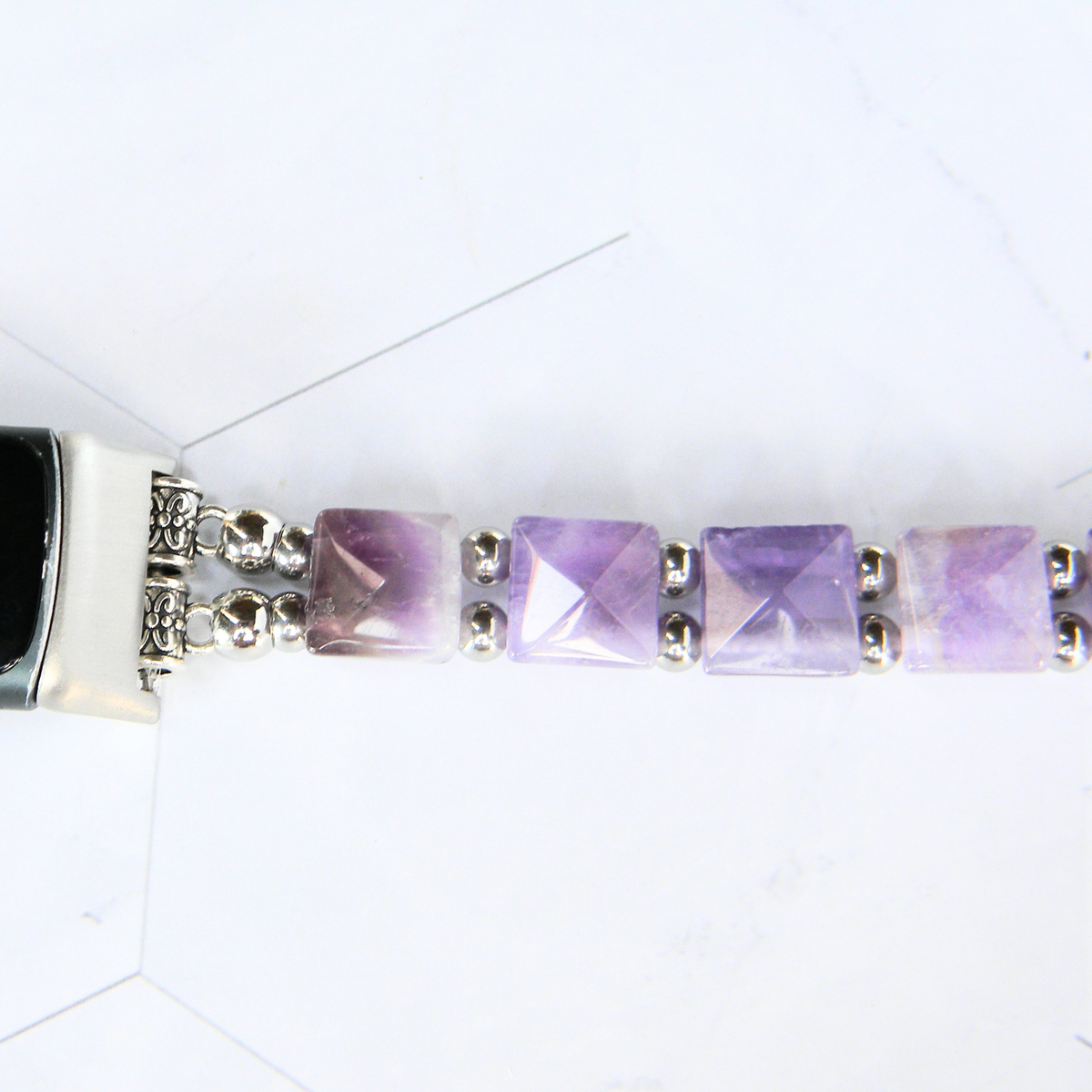 Amethyst Smartwatch Band for Fitbit Charge 5 Charge 6