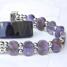 Load image into Gallery viewer, Amethyst Watch Band for FitBit Inspire 3
