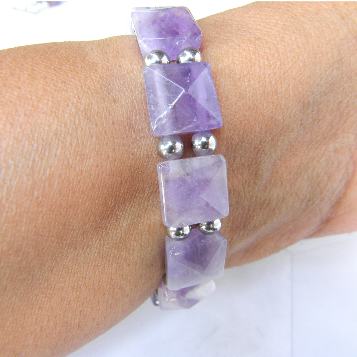 Amethyst Smartwatch Band for Fitbit Charge 5 Charge 6