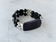 Load image into Gallery viewer, Black Onyx Watch Band for FitBit Inspire 3
