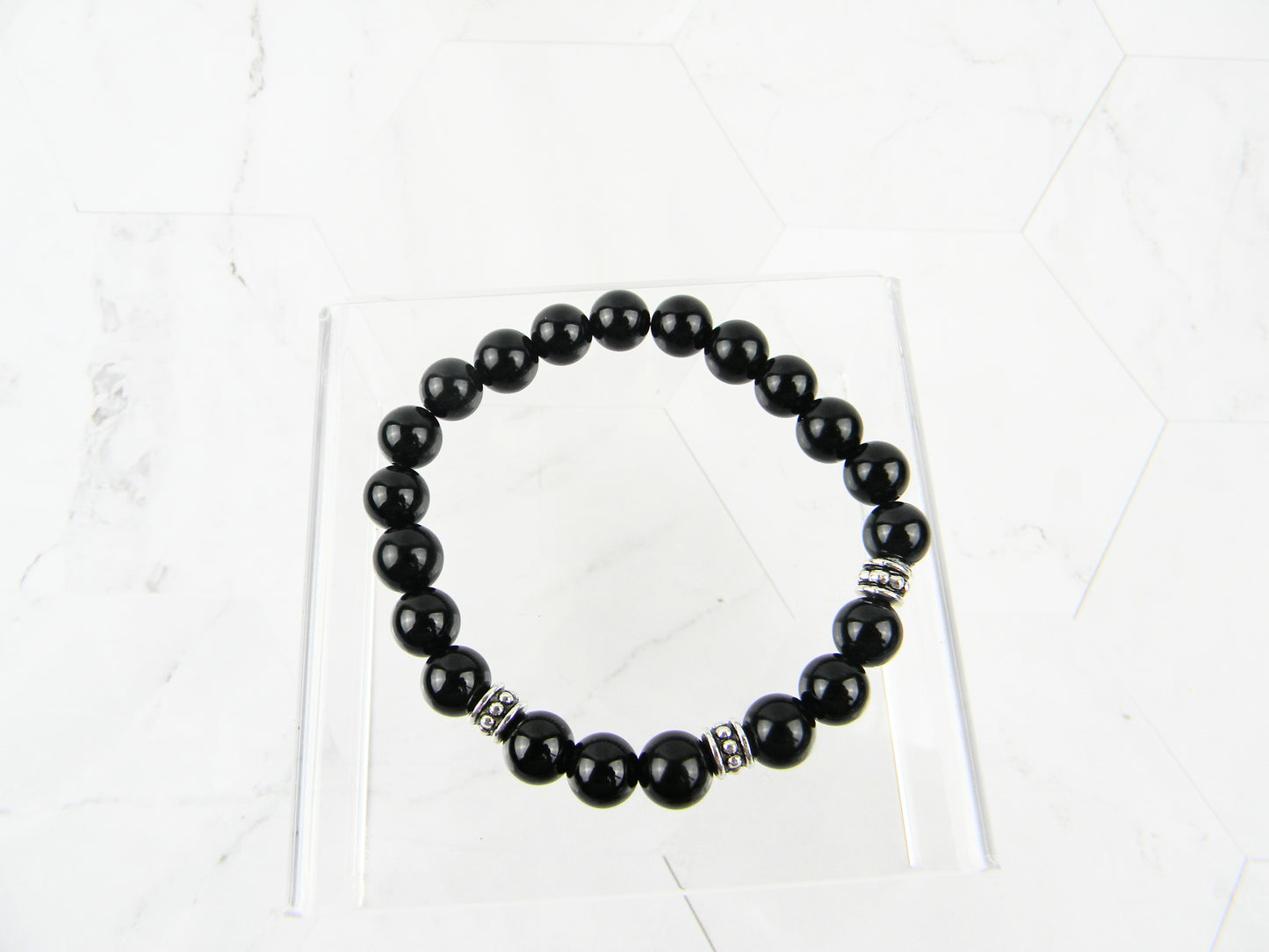 Black Onyx Stretch Bracelet