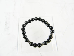 Black Onyx Stretch Bracelet
