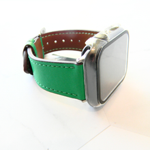 Load image into Gallery viewer, Leather Watch Bands Made for with Apple Watch - Solid Color Bands
