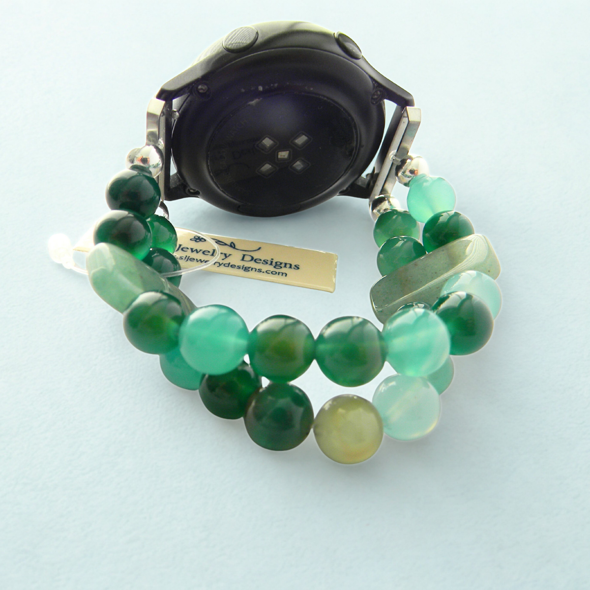 Green Onyx Watch Band for Samsung Watch