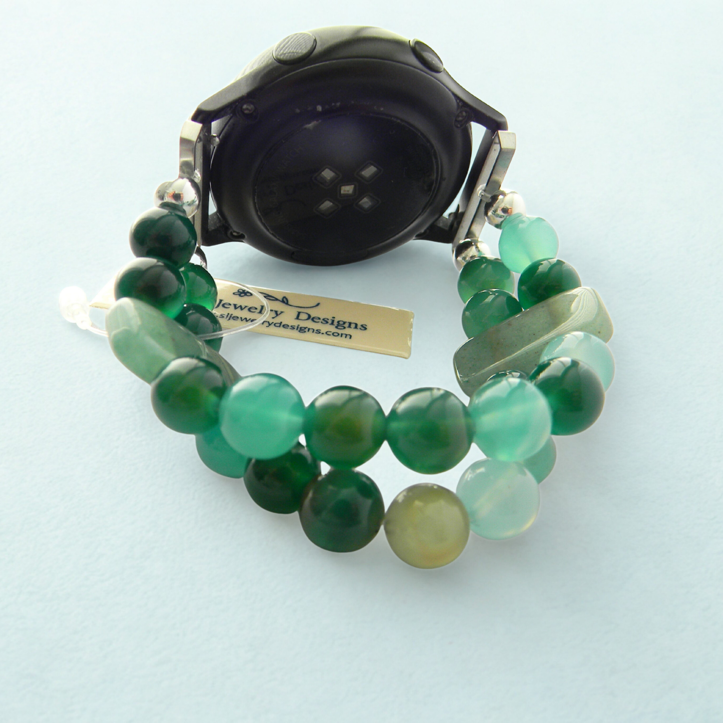Green Onyx Watch Band for Samsung Watch