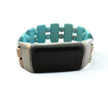 Load image into Gallery viewer, Turquoise Smartwatch Band for Fitbit Charge 5 Charge 5 &amp; 6
