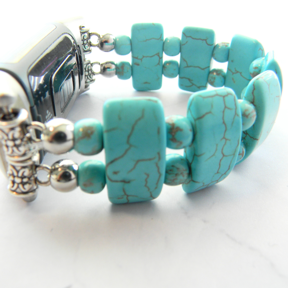 Turquoise Smartwatch Band for Fitbit Charge 5 Charge 5 & 6