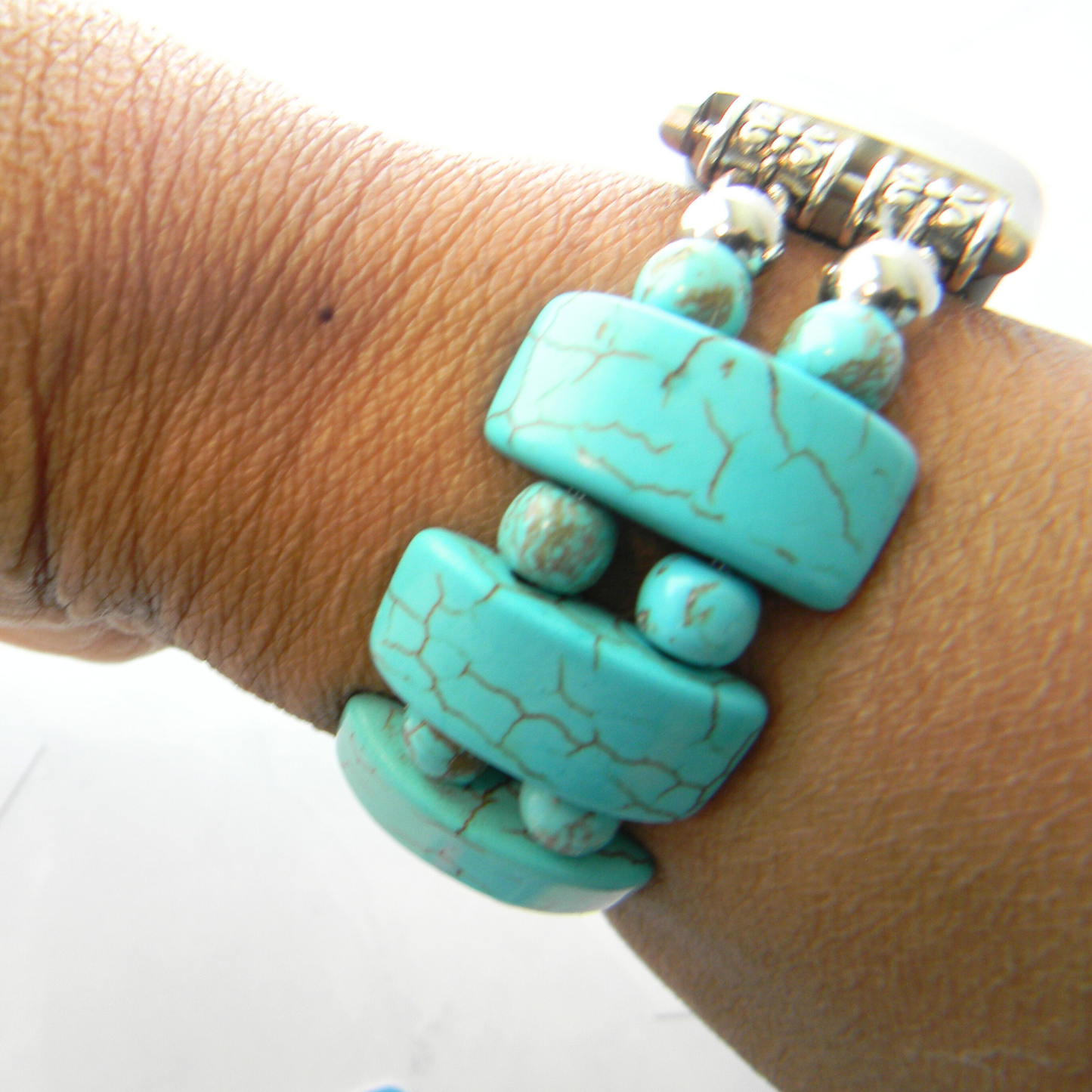 Turquoise Smartwatch Band for Fitbit Charge 5 Charge 5 & 6